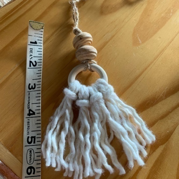 Macrame Tassel Charm - Picture 4 of 8